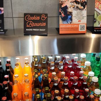 The Stand - American Classics Redefined - Plenty of bottled drinks on display as you get to register. - New American Near Me - Tustin, California The Stand - American Classics Redefined - Plenty of bottled drinks on display as you get to register. - New American Near Me - Tustin, California