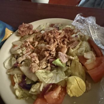 Devon Gables - they call us a chef salad, raw bacon, hard boiled egg yolk, and sliced tomato - Retirement Homes Near Me - Tucson, Arizona Devon Gables - they call us a chef salad, raw bacon, hard boiled egg yolk, and sliced tomato - Retirement Homes Near Me - Tucson, Arizona