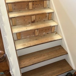 BJS Hardwood Floors - Staircase installation (treads and risers)