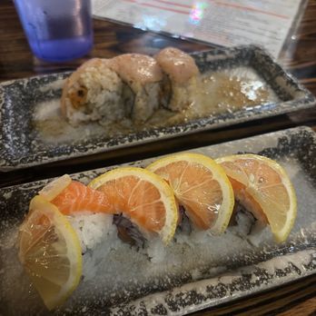 Umiya Sushi - Yellowtail Lover Roll, Florida Roll - Japanese Near Me - Las Vegas, Nevada Umiya Sushi - Yellowtail Lover Roll, Florida Roll - Japanese Near Me - Las Vegas, Nevada