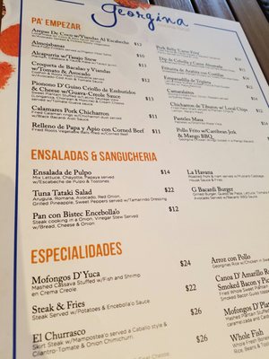 Menu photo 2 Georgina Cocina Local Toa Baja, PR Menu photo 2 Georgina Cocina Local Toa Baja, PR