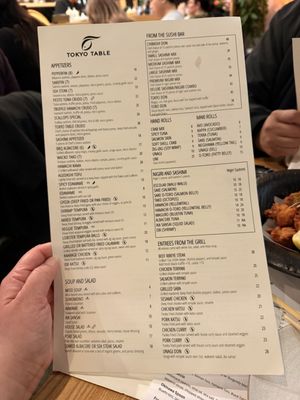 Menu photo 6 Tokyo Table Sacramento, CA