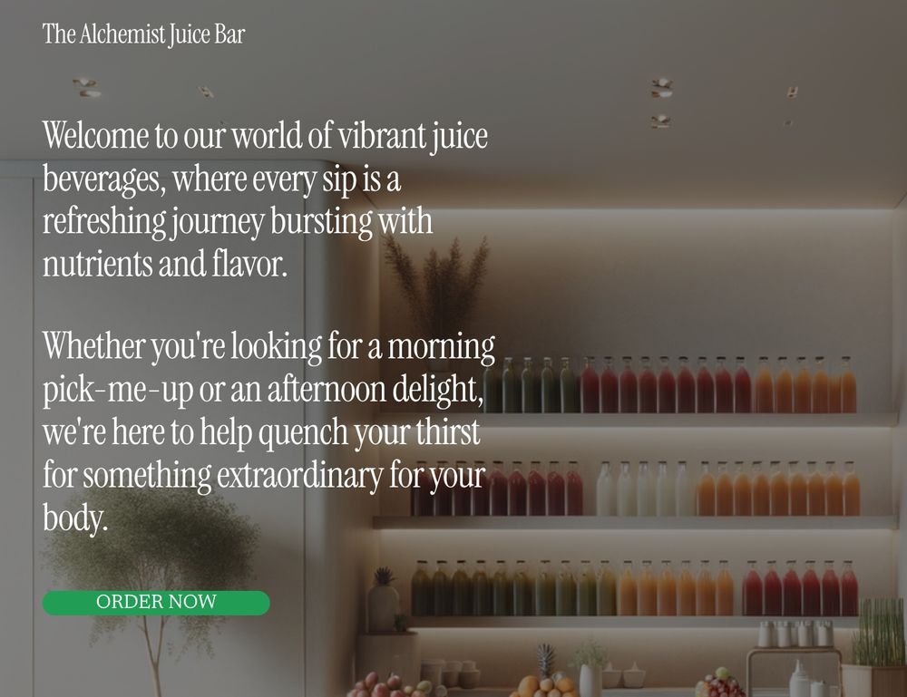 The Alchemist Juice Bar Logo