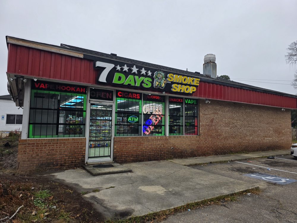 tobacco shop fayetteville 7 Days Smoke Shop, Fayetteville