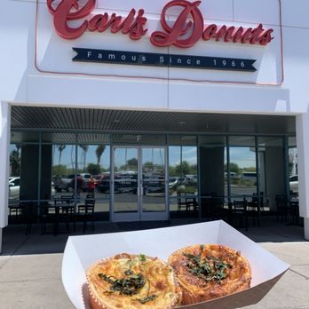 Carl’s Donuts - The BEST Spinach quiche I have EVER had. - Donuts Near Me - Las Vegas, Nevada Carl’s Donuts - The BEST Spinach quiche I have EVER had. - Donuts Near Me - Las Vegas, Nevada