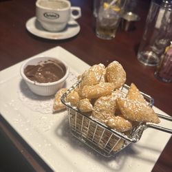 Vazzy's Osteria - Bombolino....I already scooped some Nutella in my plate
