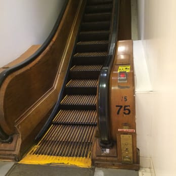 Macy's - I love old escalator. Eighth floor a coffee at Au Bon Pain!! - Department Stores Near Me - New York, New York