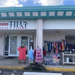 A Little This And That Thrift Store - Outside entrance