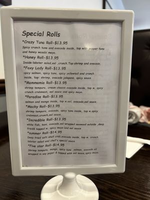 Menu photo 2 Ichiban Sushi Ledgewood, NJ