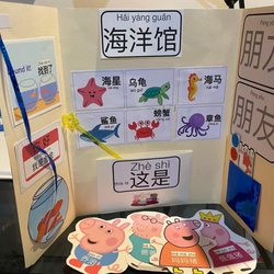 Mandarin Teachers Institute - Children receive a lap-book to review new content at home