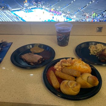Paycom Center - Excellent food in the suites - Stadiums & Arenas Near Me - Oklahoma City, Oklahoma
