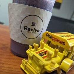 Revive Coffee & More - Enjoy a taste of the Philippines with a limited menu of Taro smoothie.