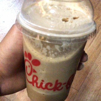 Chick-fil-A - Frosted caramel coffee - Fast Food Near Me - Reisterstown, Maryland Chick-fil-A - Frosted caramel coffee - Fast Food Near Me - Reisterstown, Maryland