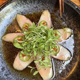 Jalepeno Yellowtail - delicious! Jalepeno Yellowtail - delicious!