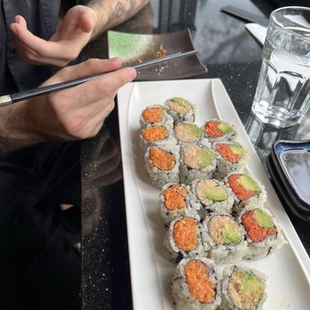 mizu - Spicy tuna Spicy Salmon Roll - Sushi Bars Near Me - New York, New York mizu - Spicy tuna Spicy Salmon Roll - Sushi Bars Near Me - New York, New York
