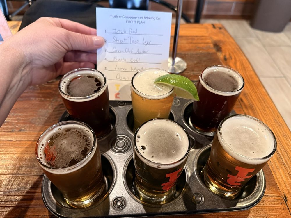 Social spots from Truth or Consequences Brewing