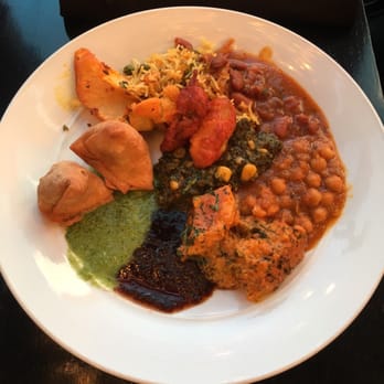 India House - The buffet lacks lamb choices but is consistent and good. Wife's plate. - Indian Near Me - Chicago, Illinois India House - The buffet lacks lamb choices but is consistent and good. Wife's plate. - Indian Near Me - Chicago, Illinois