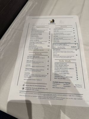 Menu photo 5 King Steak Houston, TX