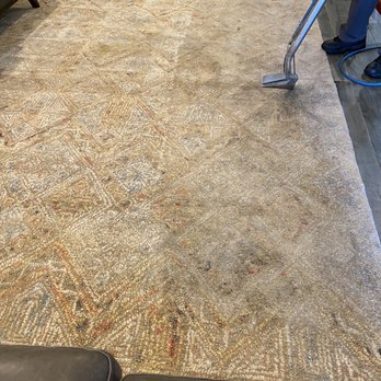Hector Carpet - half done, half not done! - Carpet Cleaning Near Me