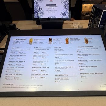 Chagee Modern Teahouse - Tea menu - Tea Rooms Near Me - San Diego, California Chagee Modern Teahouse - Tea menu - Tea Rooms Near Me - San Diego, California