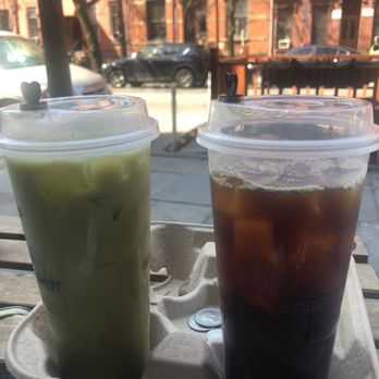 SOBER SHOT - Sexy Matcha + black iced coffee - Coffee & Tea Near Me - Jersey City, New Jersey SOBER SHOT - Sexy Matcha + black iced coffee - Coffee & Tea Near Me - Jersey City, New Jersey