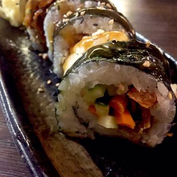 Satomi Sushi - Salmon Skin Roll -meh - Sushi Bars Near Me - Fremont, California Satomi Sushi - Salmon Skin Roll -meh - Sushi Bars Near Me - Fremont, California