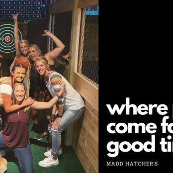 Madd Hatcher's Axe Throwing - Active good time - Axe Throwing Near Me - Stuart, Florida