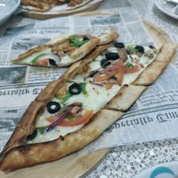 Veggie pide