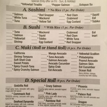 Sushi Palace - Sushi Bars Near Me - Commack, New York