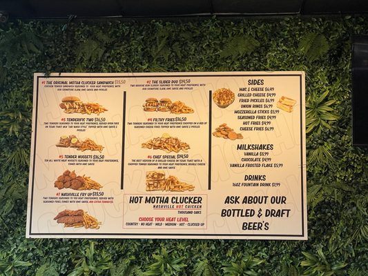 Menu photo 7 Hot Motha Clucker Thousand Oaks, CA