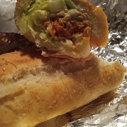 Fantastic Subs - Inside steak sub