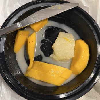 Palm Thai Cafe - So called mango sticky rice - Thai Near Me - San Diego, California