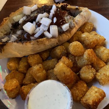 Wooden Nickel Pub & Eateries - Beef Brisket Po' Boy - American Near Me - Silverton, Oregon