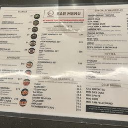 Menu Menu