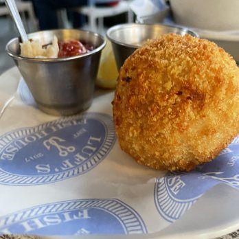 Luff's Fish House - Crab cake - Seafood Near Me - Boca Raton, Florida