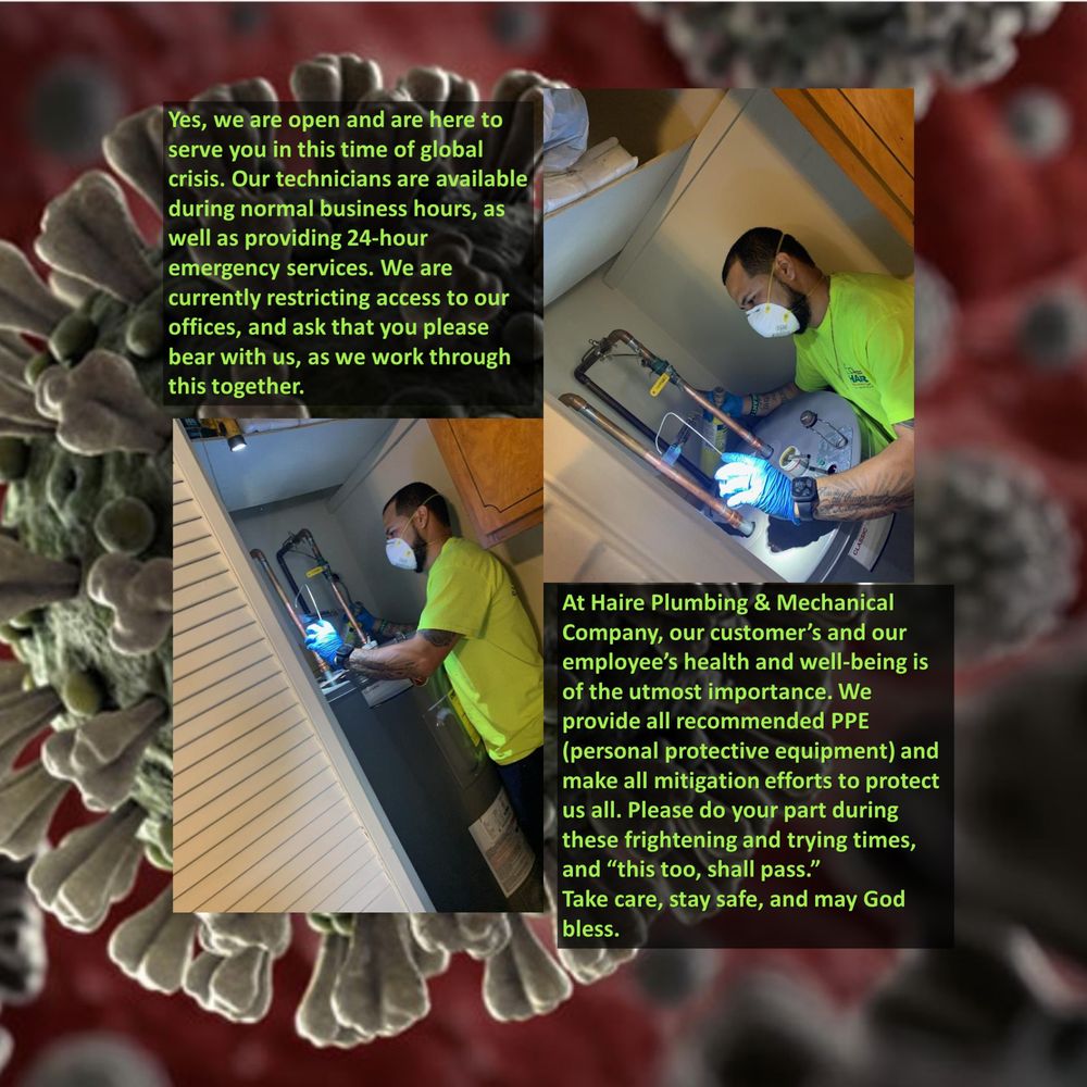 Slide of Haire Plumbing & Mechanical