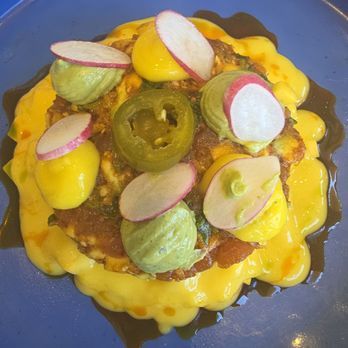 Mariposa - Spice ahi with mango souffle. - New American Near Me - Newport Beach, California Mariposa - Spice ahi with mango souffle. - New American Near Me - Newport Beach, California