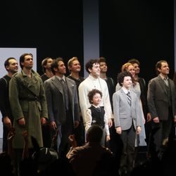 Goodman Theatre - Curtain call for the young Tommy actors, age 4 and age 10.  7-06-2023 matinee performance.
