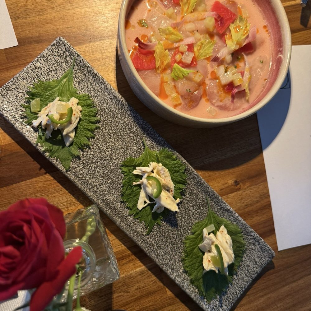Rose's - Hamachi & crab salad - New American Near Me - Virginia Beach, Virginia Rose's - Hamachi & crab salad - New American Near Me - Virginia Beach, Virginia