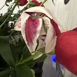 Design Works Flowers - The flowers are wilting, yet others haven't even bloomed yet. It doesn't make sense.