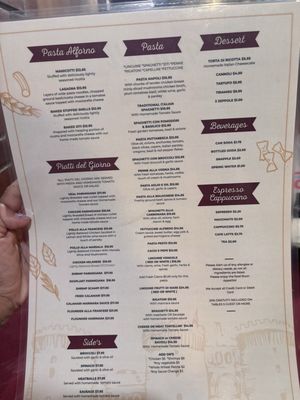 Menu photo 1 Napoli Pizza & Pasta Astoria, NY Menu photo 1 Napoli Pizza & Pasta Astoria, NY