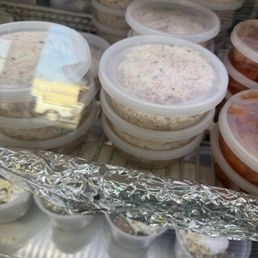 Carry out assorted dips, salads and more