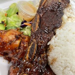 Keanus Hawaiian BBQ - 2 meat combo