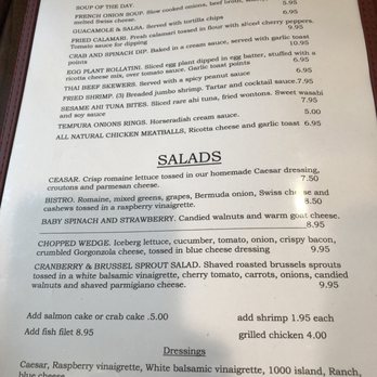 Brigantine Bistro - Starters and salad menu - New American Near Me - Brigantine, New Jersey Brigantine Bistro - Starters and salad menu - New American Near Me - Brigantine, New Jersey