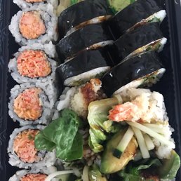 Spicy Crab Crunch Roll Shrimp Tempura Roll