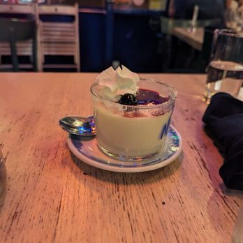 Song E Napule - Cherry Panna Cotta - Pizza Near Me - New York, New York Song E Napule - Cherry Panna Cotta - Pizza Near Me - New York, New York