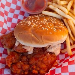 Super Hot Wings - Super Hot Wings - Spicy Chicken Sandwich