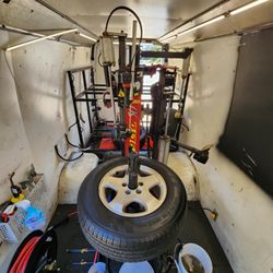 J&F Tires Mobile Service - Literally a shop on wheels.