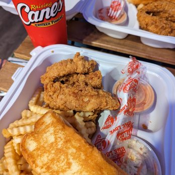 Raising Cane's Chicken Fingers - The Box Combo - Fast Food Near Me - Whittier, California