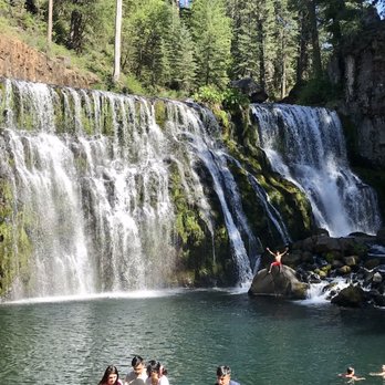 McCloud River - Middle Falls! - Hiking Near Me - McCloud, California